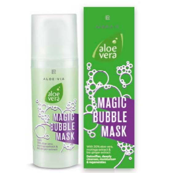 Бульбашкова маска для обличчя Aloe Vera