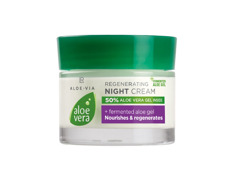 Регенеруючий нічний крем Aloe Vera Fermented