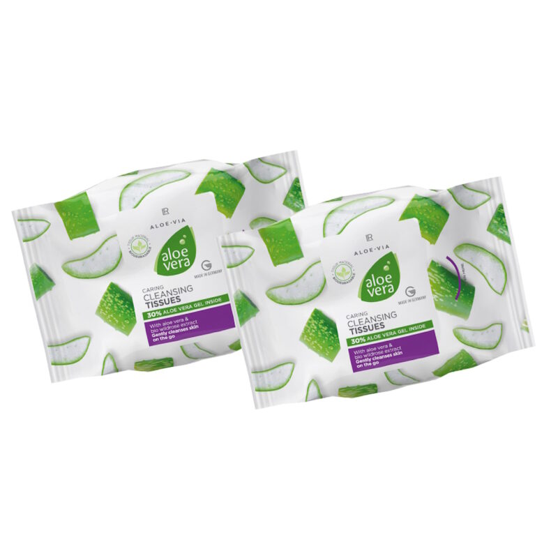 М'які очищаючі серветки Aloe Vera LR, 2 шт