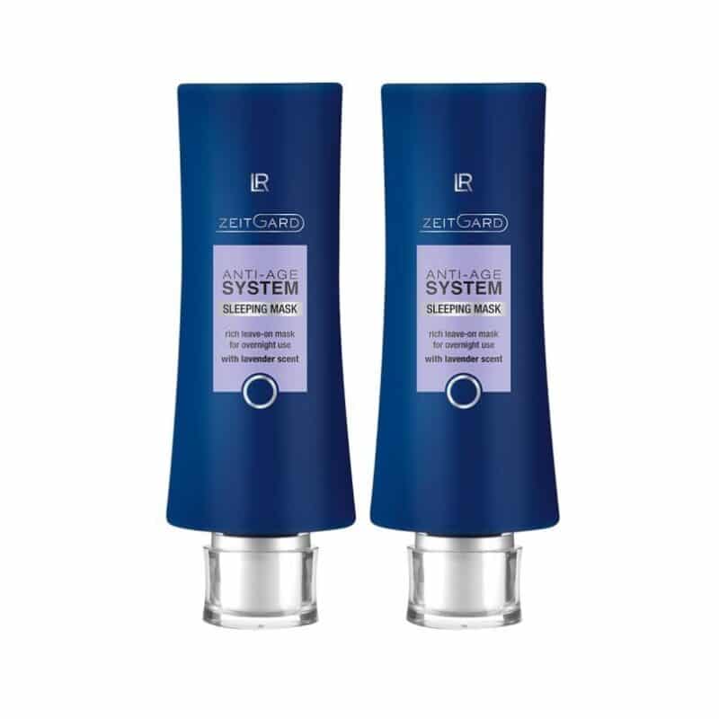 Нічна маска для обличчя з ароматом лаванди Zeitgard. Набір із 2-х