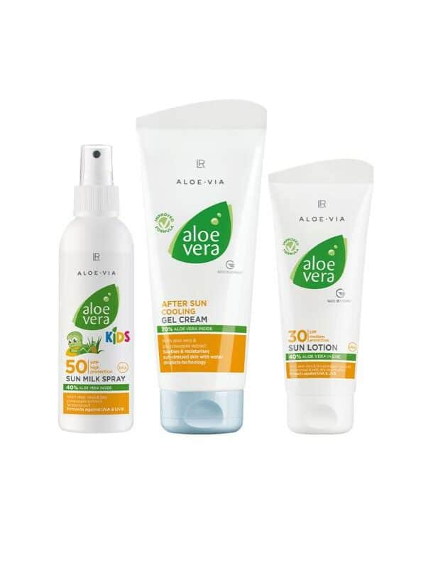 Сімейний сонцезахисний набір Aloe Vera